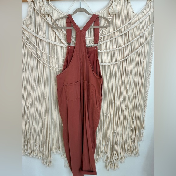 Brick Red Rust Overalls - Picture 5 of 6